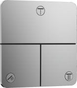 Вентиль прихованого монтажу Hansgrohe ShowerSelect Comfort Q 3 споживача хром 15587000