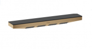 Бічний душ Hansgrohe Rainfinity 500 1 режим з полицею шліфована бронза 26243140
