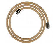 Шланг для душу Hansgrohe Designflex текстильний 160 см поліроване золото 28260990