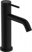 Смеситель для раковины Hansgrohe Tecturis S однорычажный с донным клапаном матовый черный 73310670