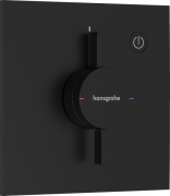 Змішувач прихованого монтажу Hansgrohe DuoTurn E 1 споживач матовий чорний 75617670