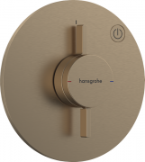 Змішувач прихованого монтажу Hansgrohe DuoTurn S 1 споживач шліфована бронза 75618140