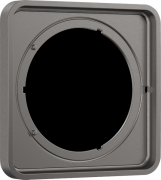 Подовжувальна розетка Hansgrohe ShowerSelect Comfort Q 5 мм чорний шліфований хром 13613340