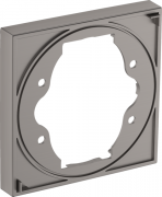 Удлинительная розетка Hansgrohe ShowerSelect 22 мм шлифованный черный хром 13593340