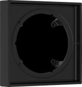 Розетка подовжувальної Hansgrohe ShowerSelect Comfort E 22 мм матовий чорний 13617670