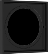 Розширювальна розетка Hansgrohe ShowerSelect Comfort E 5 мм матовий чорний 13612670