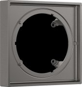 Удлинительная розетка Hansgrohe ShowerSelect Comfort E 22 мм шлифованный черный хром 13617340