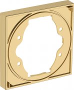 Удлинительная розетка Hansgrohe ShowerSelect 22 мм полированное золото 13593990