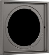 Удлинительная розетка Hansgrohe ShowerSelect Comfort E 5 мм шлифованный черный хром 13612340