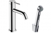 Змішувач для раковини Hansgrohe Tecturis S з гігієнічним душем хром 73211000