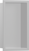 Настенная ниша со встроенной рамой Hansgrohe XtraStoris Original 30х15х7 см бетон 56092380