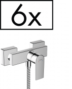 Змішувач для душу Hansgrohe Vernis Shape одноважільний хром 6 шт 71657000