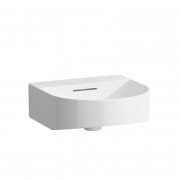 Раковина для ванної Laufen Sonar 41х42 см без отворів під змішувач білий матовий H8153417571091