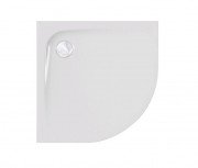Душевой поддон Kolpa San Evelin Tray R 90х90 см литой санитарный акрил белый 593050