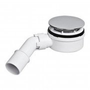 Сифон для піддону Kolpa San FI90 без кришки Н 65 мм білий 563180