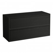 Шкафчик для ванной подвесной Laufen The New Classic 120 см ДСП/шпон черненый дуб H4060260856281