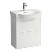Тумба під раковину Laufen The New Classic 60 см МДФ/ДСП білий глянсовий H4060320856311