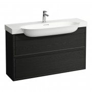 Тумба під раковину Laufen The New Classic 120 см ДСП/шпон чорний дуб H4060520856281