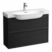 Тумба под раковину Laufen The New Classic 100 см ДСП/шпон черненый дуб H4060920856281