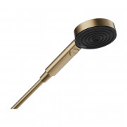 Душевая лейка Hansgrohe Pulsify S 105 3 режима шлифованная бронза 24111140