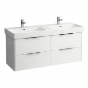 Тумба під раковину Laufen Base 125,8х43, 8 см МДФ білий матовий H4025141102601