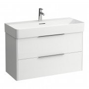 Тумба под раковину Laufen Base 93х39,1 см МДФ белый глянцевый H4024121102611