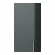 Шкафчик для ванной подвесной Laufen Base 35х18,5 см петли слева МДФ серый H4026011102661