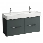 Тумба під раковину Laufen Base 117,8 х39, 1 см МДФ сірий H4025341102661