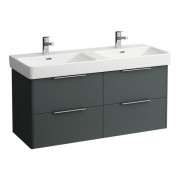 Тумба під раковину Laufen Base 125,8х43,8 см МДФ сірий H4025141102661