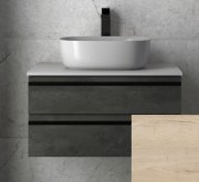 Тумба под раковину Kolpa San Alexis OA 60 600x500x342 мм МДФ дерево столешница Kerrock 546260