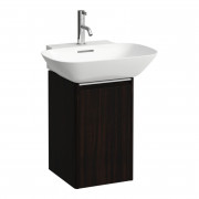 Тумба під раковину Laufen Base підвісна 31,7х33,9 см петлі зліва ДСП темно-коричневий в'яз H4030211102631