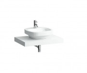 Стільниця Laufen Case 791х520х80 мм з вирізом МДФ білий матовий H4051210754631