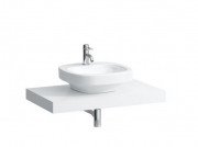 Столешница Laufen Case 894х520х80 мм с вырезом МДФ белый матовый H4051310754631