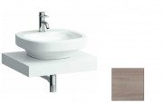 Столешница Laufen Case 596х520х80 мм с вырезом МДФ светлый дуб H4051110755191