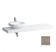 Стільниця Laufen Case 1581х520х80 мм з вирізом зліва МДФ світлий дуб H4051520755191