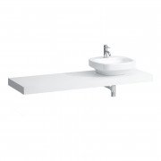 Столешница Laufen Case 1581х520х80 мм с вырезом справа МДФ белый матовый H4051530754631