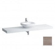 Столешница Laufen Case 1787х520х80 мм с вырезом в центре МДФ светлый дуб H4051610755191