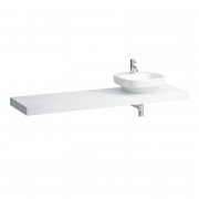 Столешница Laufen Case 1787х520х80 мм с вырезом справа МДФ белый матовый H4051630754631