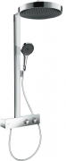 Душевая стойка для душа Hansgrohe Rainfinity Showerpipe 360 1jet с термостатом хром 26853000