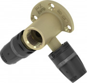 Трійник кутовий TECE TECElogo-Push з настінним кріпленням 16хRp 1/2''х16 кремнієва бронза 8723014