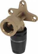 Уголок TECE TECElogo-Push с настенным креплением 20xRp 1/2'' бронза/кремниевая бронза 8723004