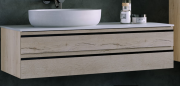Тумба под раковину Kolpa San Alexis OA 120 1200x500x342 мм МДФ дерево столешница Kerrock 547230
