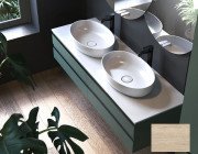 Тумба під раковину Kolpa San Alexis OA 150 1500x500x342 мм МДФ дерево стільниця Kerrock 547250