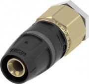 Заглушка для гідравлічних випробувань з вентилем TECE TECElogo-Push 16 мм латунь 8640001