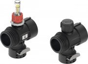 Модулі подавальної та зворотної ліній пластикового промислового колектора TECE TECEfloor 77390113