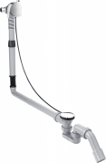 Злив-перелив для ванни Hansgrohe Axor Exafill S з наповненням хром 58317000