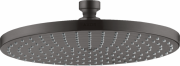 Лійка для верхнього душу Hansgrohe Axor Starck 240 мм 1-режимна шліфований чорний хром 28494340