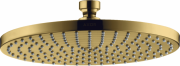 Лійка для верхнього душу Hansgrohe Axor Starck 240 мм 1-режимна поліроване золото 28494990