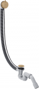 Злив-перелив для нестандартних ванн Hansgrohe Axor Flexaplus S шліфована бронза 58318140