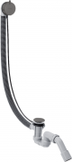 Слив-перелив для нестандартных ванн Hansgrohe Axor Flexaplus S шлифованный черный хром 58318340